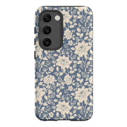 Blue Garden Printed Phone Cases Samsung Galaxy S23 / Armoured by Kasiags Art - The Dairy