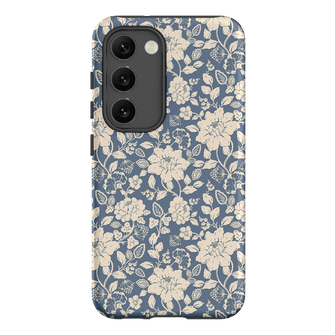 Blue Garden Printed Phone Cases Samsung Galaxy S23 / Armoured by Kasiags Art - The Dairy