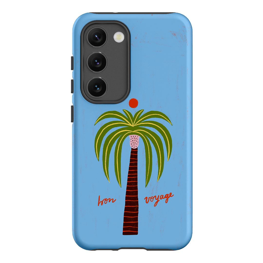 Bon Voyage Blue Printed Phone Cases Samsung Galaxy S23 / Armoured by Marie Faurrite - The Dairy