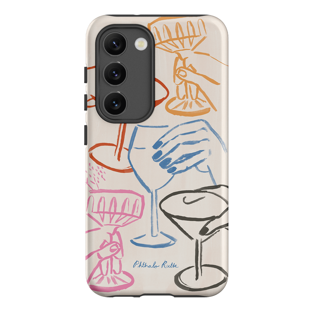 Cheers Multi Printed Phone Cases Samsung Galaxy S23 / Armoured by Phthalo Ruth - The Dairy