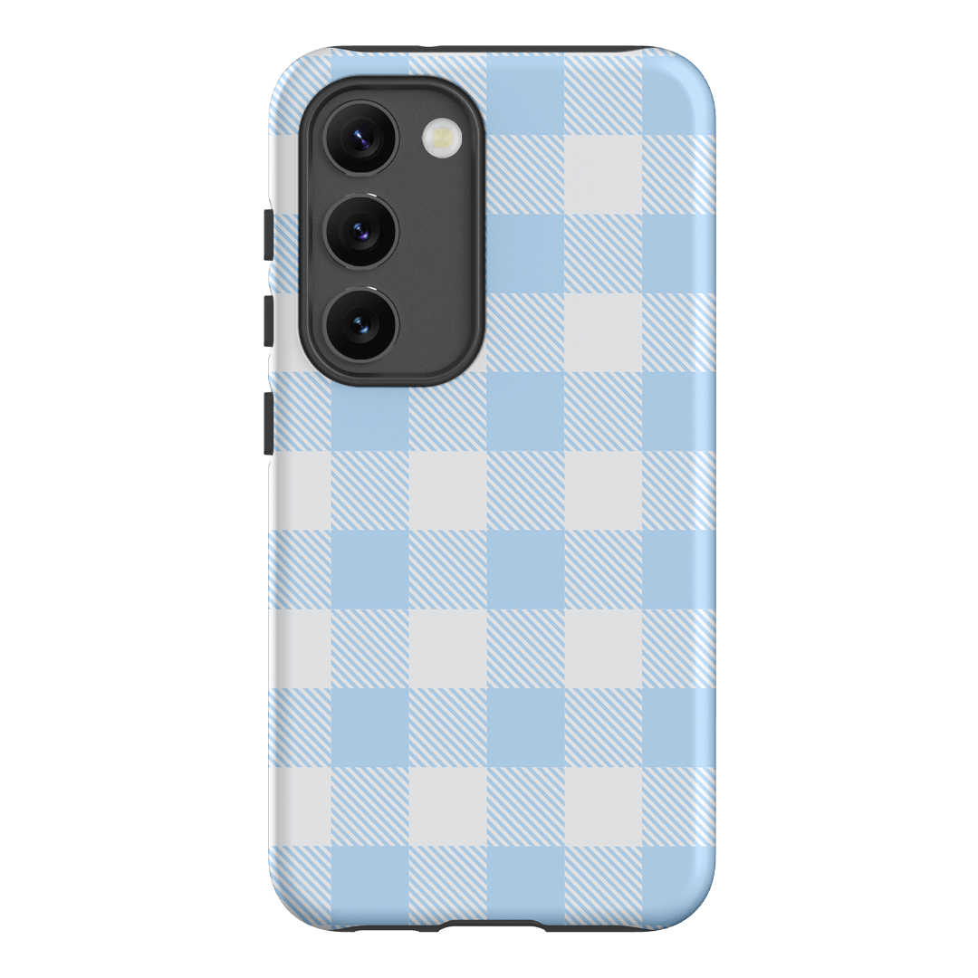 Cloud Plaid Printed Phone Cases Samsung Galaxy S23 / Armoured by The Dairy - The Dairy