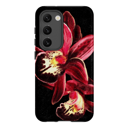 Deep Orchid Printed Phone Cases Samsung Galaxy S23 / Armoured by Sally Hungerford - The Dairy