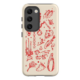 Dreamcore Cream Printed Phone Cases Samsung Galaxy S23 / Armoured by Easty Beasty - The Dairy