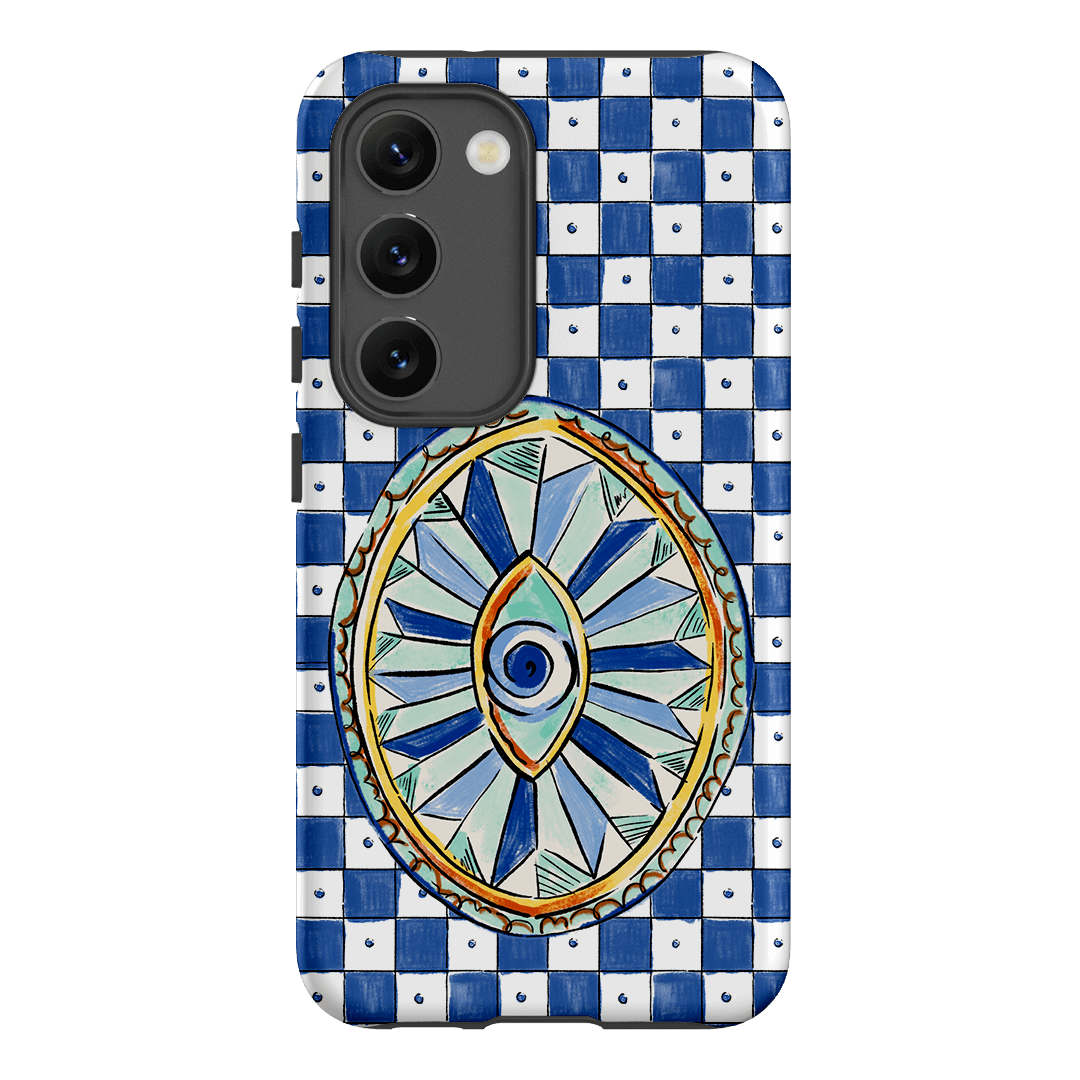 Evil Eye Printed Phone Cases Samsung Galaxy S23 / Armoured by Fenton & Fenton - The Dairy