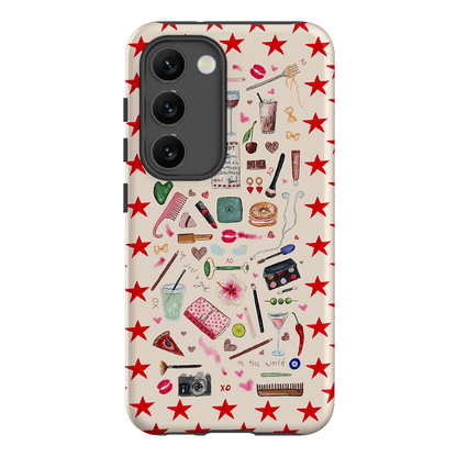 Just A Girl Printed Phone Cases Samsung Galaxy S23 / Armoured by BG. Studio - The Dairy