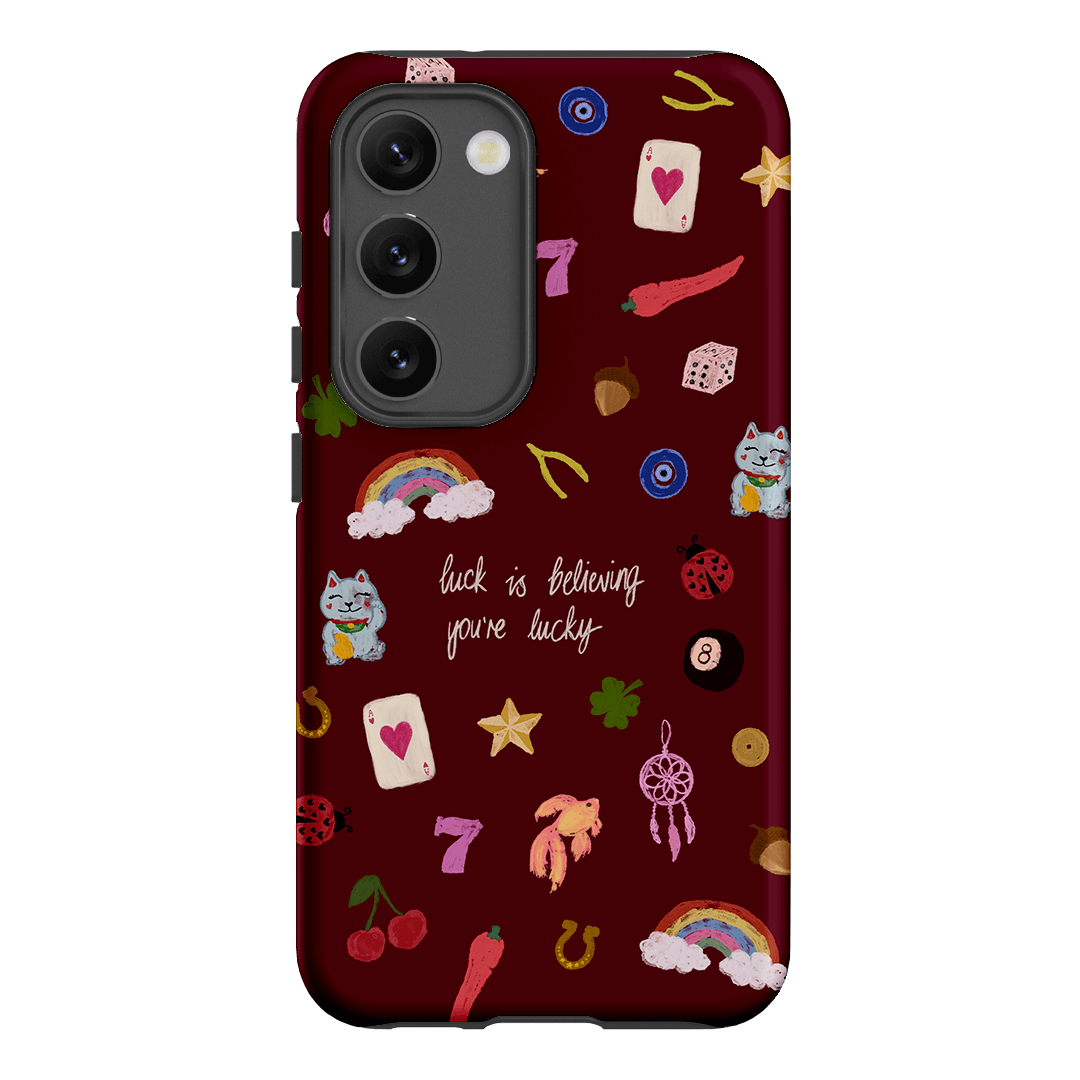 Lucky Printed Phone Cases Samsung Galaxy S23 / Armoured by Amy Gibbs - The Dairy