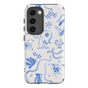 Mediterranean Wave Printed Phone Cases Samsung Galaxy S23 / Armoured by Charlie Taylor - The Dairy