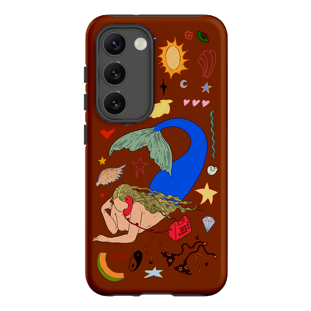 Mermaid Salad Chocolate Printed Phone Cases Samsung Galaxy S23 / Armoured by Easty Beasty - The Dairy