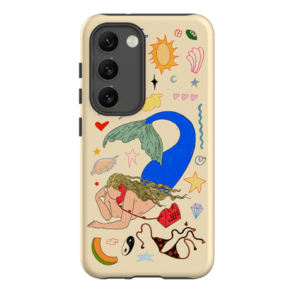Mermaid Salad Cream Printed Phone Cases Samsung Galaxy S23 / Armoured by Easty Beasty - The Dairy