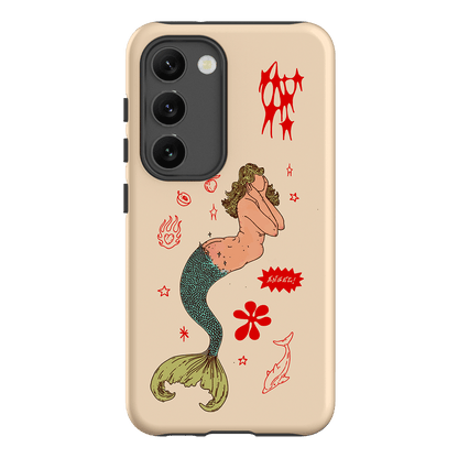 Mimi Cream Printed Phone Cases Samsung Galaxy S23 / Armoured by Easty Beasty - The Dairy