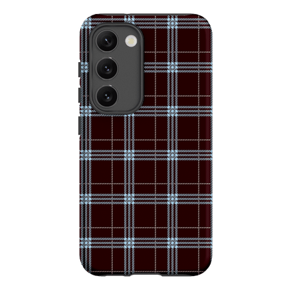 Mocha Plaid Printed Phone Cases Samsung Galaxy S23 / Armoured by The Dairy - The Dairy