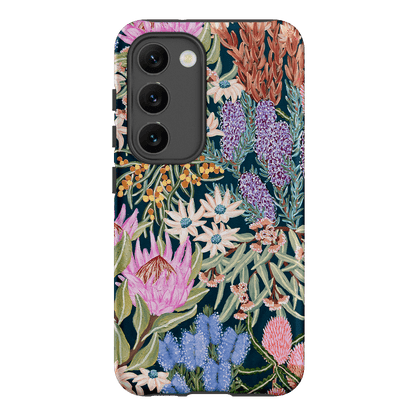Moonlit Floral Printed Phone Cases Samsung Galaxy S23 / Armoured by Amy Gibbs - The Dairy