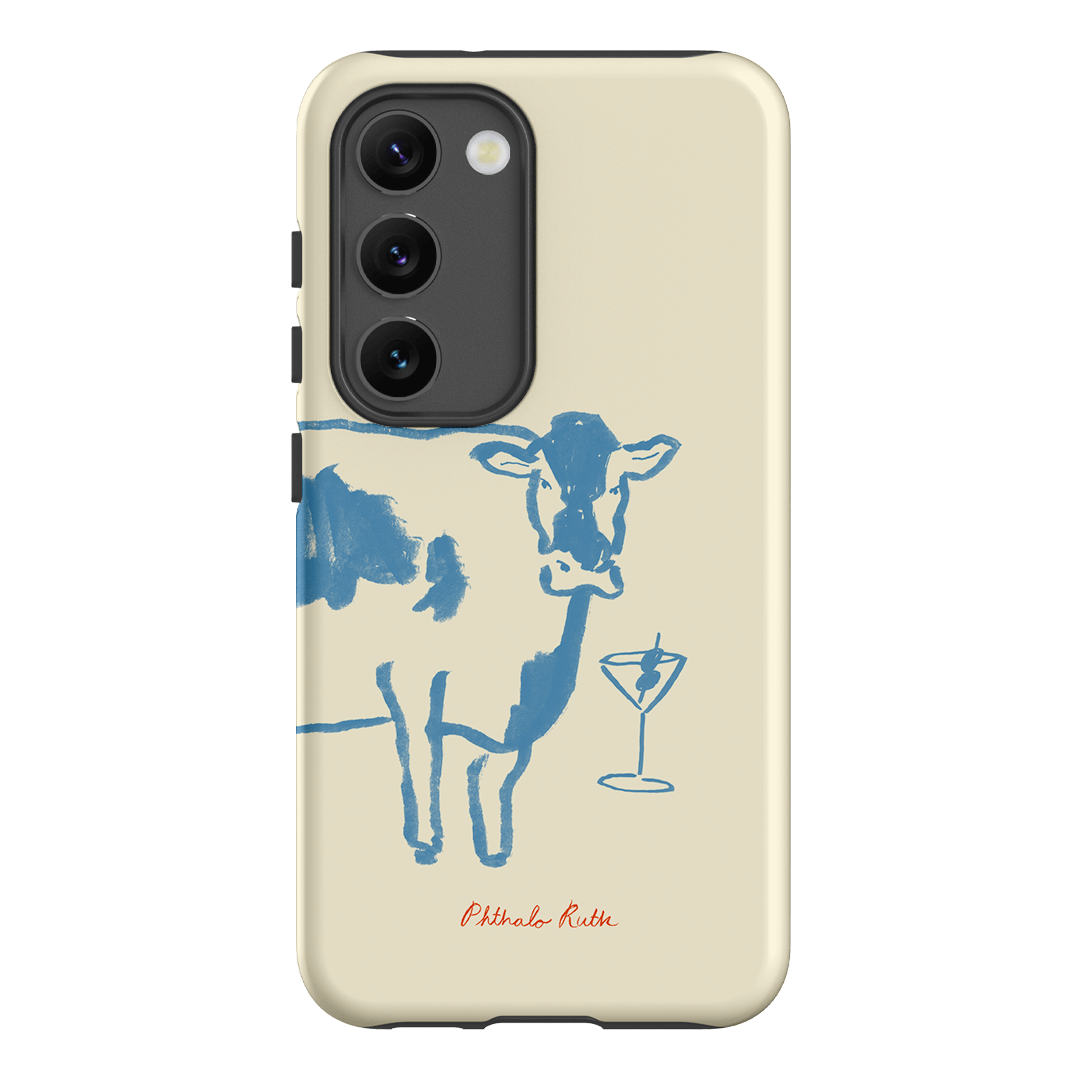 Mootini Blue Printed Phone Cases by Phthalo Ruth - The Dairy