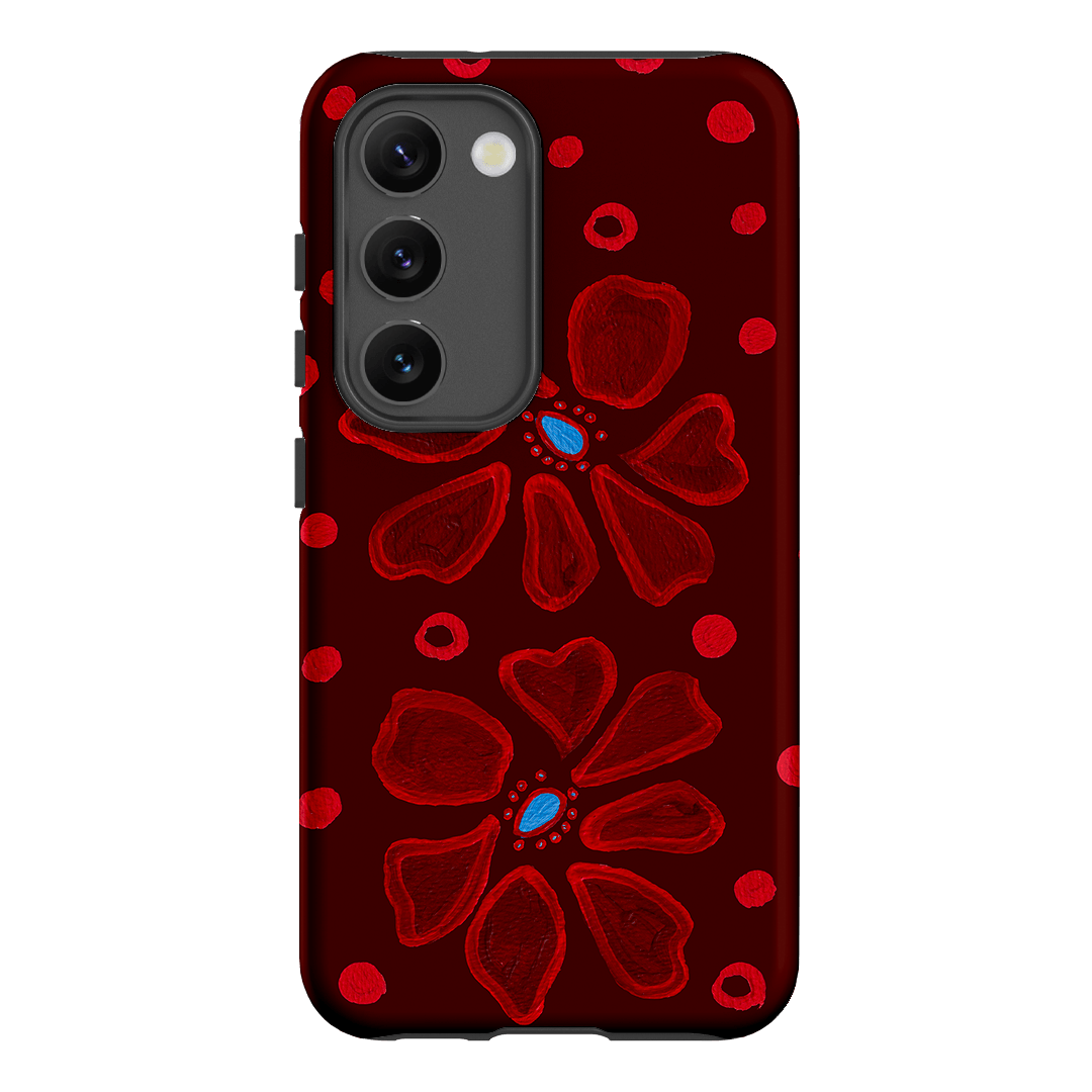 Painted Petal Rouge Printed Phone Cases Samsung Galaxy S23 / Armoured by BG. Studio - The Dairy