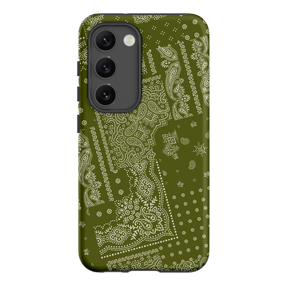 Paisley Fern Printed Phone Cases Samsung Galaxy S23 / Armoured by The Dairy - The Dairy