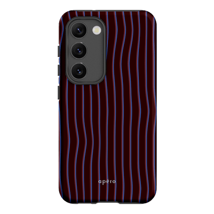 Panama Burgundy Printed Phone Cases Samsung Galaxy S23 / Armoured by Apero - The Dairy