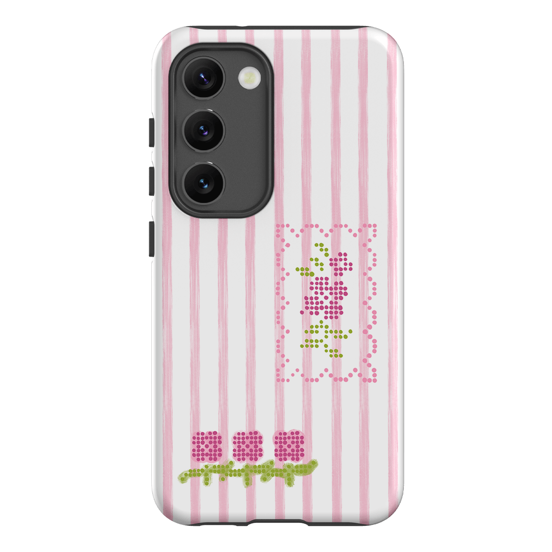 Patchwork Pink Printed Phone Cases Samsung Galaxy S23 / Armoured by Kayla Carr - The Dairy