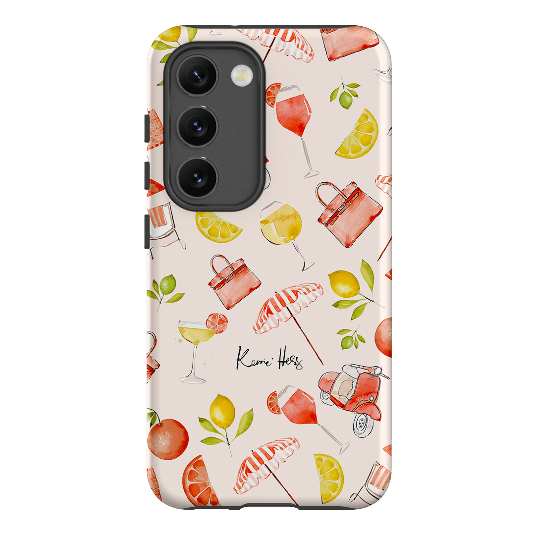 Positano Printed Phone Cases Samsung Galaxy S23 / Armoured by Kerrie Hess - The Dairy