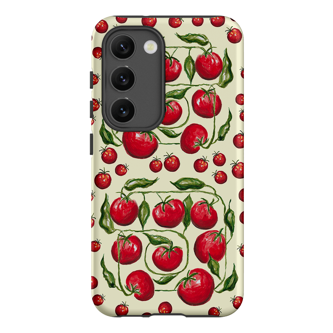 Red Tomatoes Printed Phone Cases Samsung Galaxy S23 / Armoured by BG. Studio - The Dairy