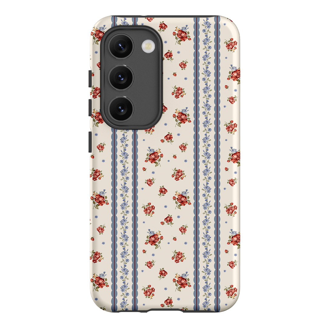 Rose Stripe Printed Phone Cases Samsung Galaxy S23 / Armoured by Kasiags Art - The Dairy