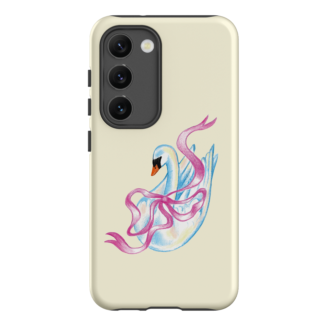 Satin Swan Printed Phone Cases Samsung Galaxy S23 / Armoured by Femke Studio - The Dairy
