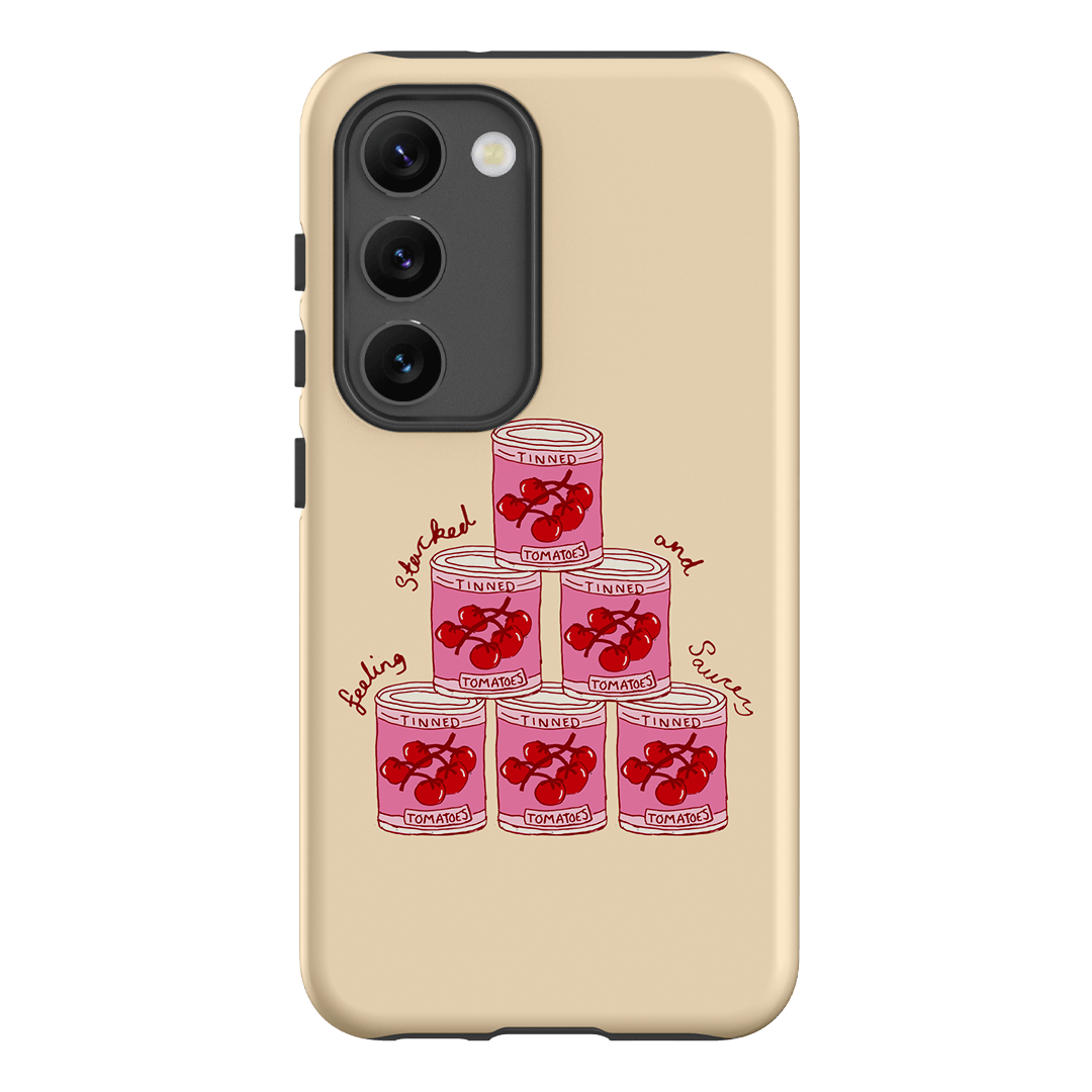 Saucy Supper Printed Phone Cases Samsung Galaxy S23 / Armoured by The Dairy - The Dairy