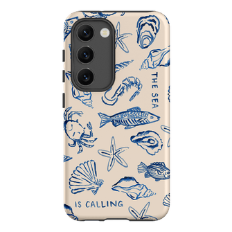 Sea Call Printed Phone Cases Samsung Galaxy S23 / Armoured by Cass Deller - The Dairy
