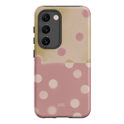 Strawberry Polka Dot Printed Phone Cases Samsung Galaxy S23 / Armoured by Jasmine Dowling - The Dairy
