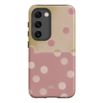 Strawberry Polka Dot Printed Phone Cases Samsung Galaxy S23 / Armoured by Jasmine Dowling - The Dairy