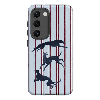 Stripey Hounds Printed Phone Cases Samsung Galaxy S23 / Armoured by Lisa Hu - The Dairy