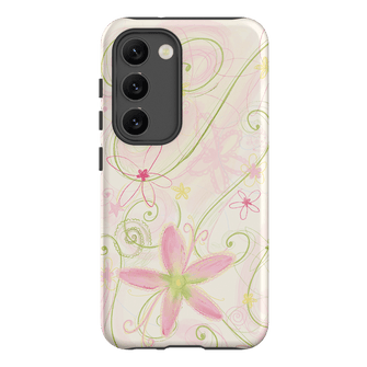 Swirl Pink Printed Phone Cases Samsung Galaxy S23 / Armoured by Kayla Carr - The Dairy