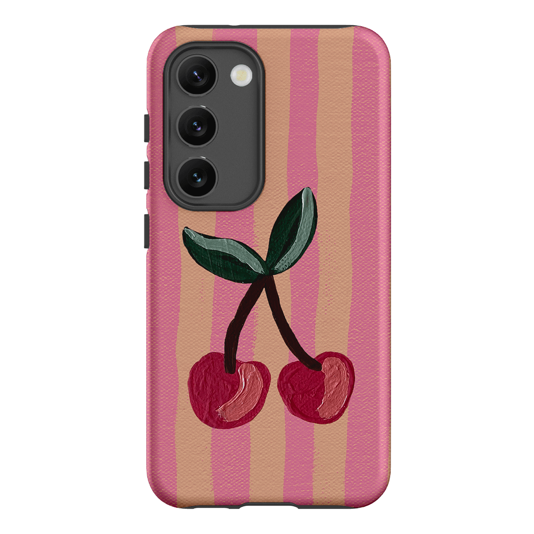 Cherry On Top Printed Phone Cases Samsung Galaxy S23 / Armoured by Amy Gibbs - The Dairy