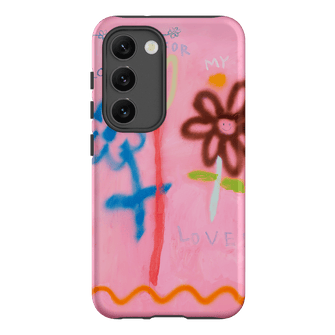 Flowers Printed Phone Cases Samsung Galaxy S23 / Armoured by Kate Eliza - The Dairy