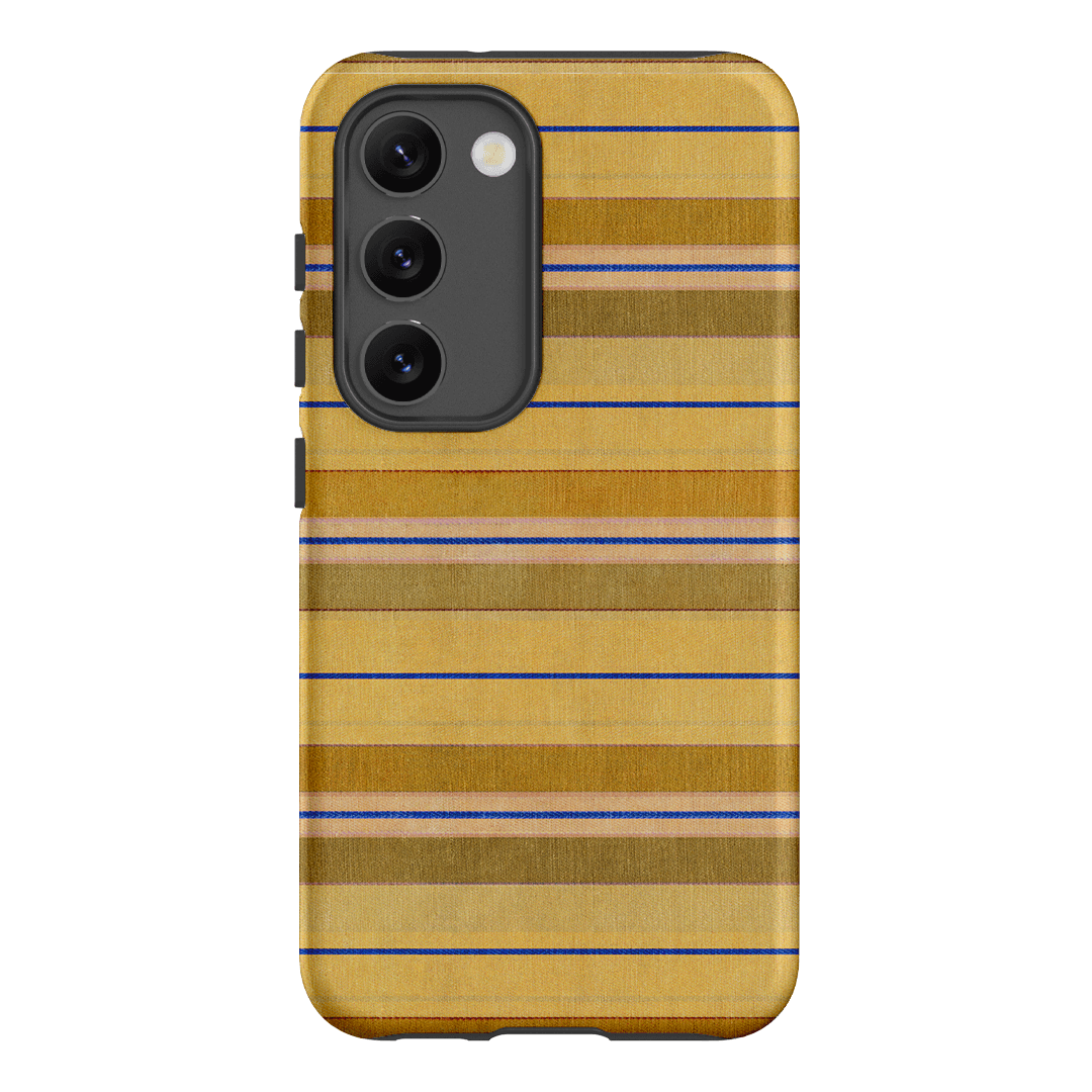 Golden Stripe Printed Phone Cases Samsung Galaxy S23 / Armoured by Fenton & Fenton - The Dairy