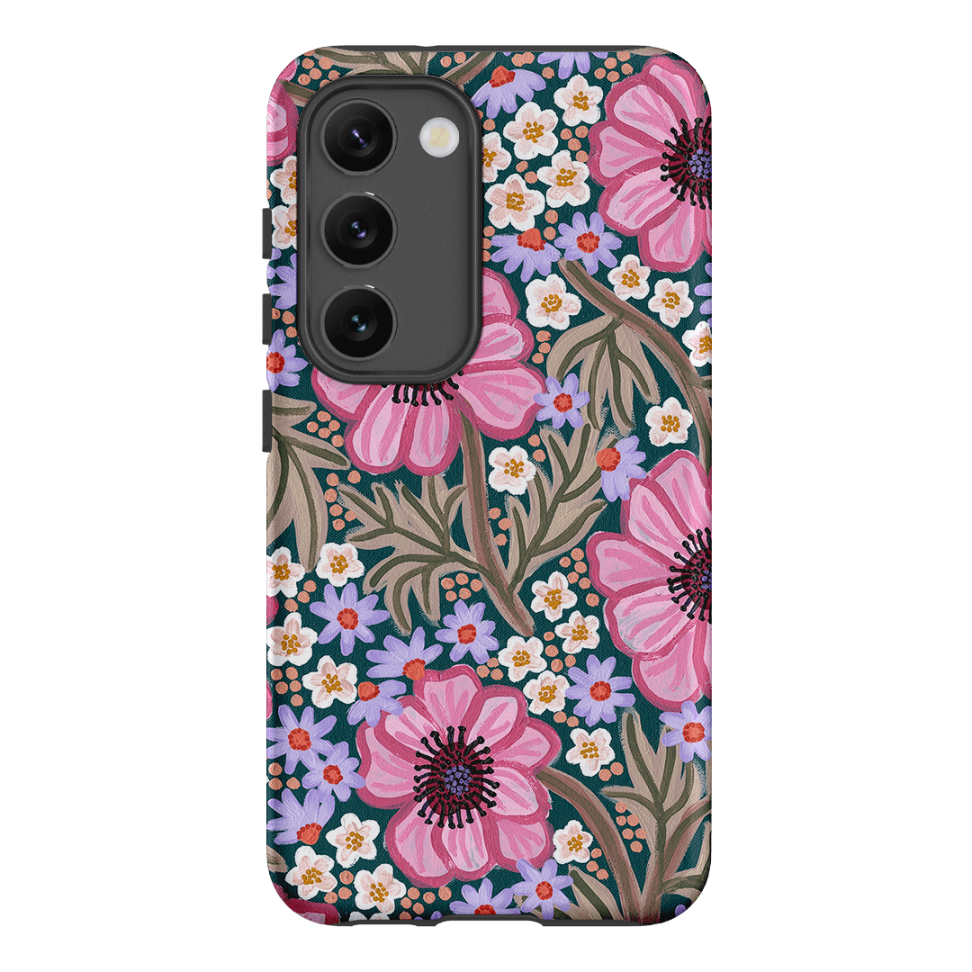 Pretty Poppies Printed Phone Cases Samsung Galaxy S23 / Armoured by Amy Gibbs - The Dairy