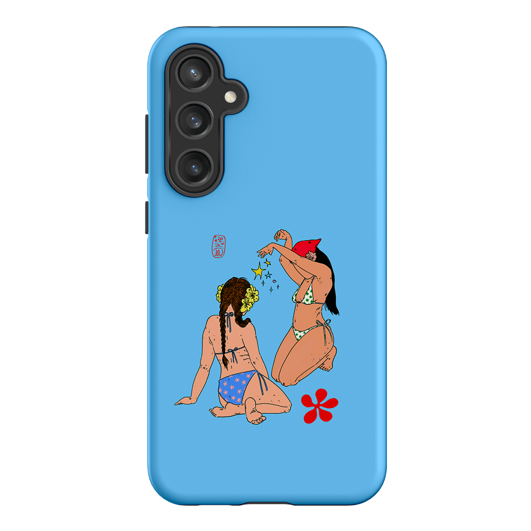 Babe Magic Blue Printed Phone Cases Samsung Galaxy S23 FE / Armoured by Easty Beasty - The Dairy