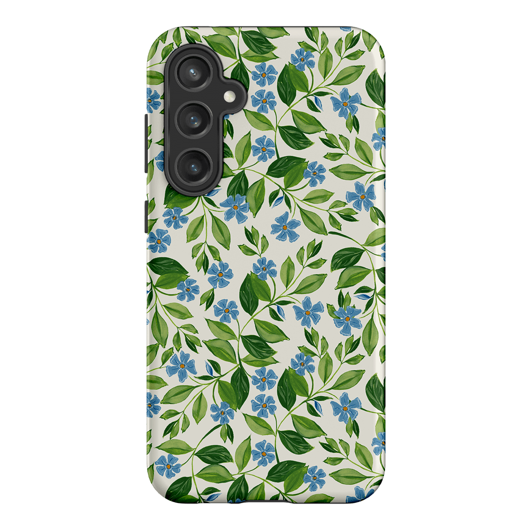 Blue Vines Printed Phone Cases Samsung Galaxy S23 FE / Armoured by Ellie Mae - The Dairy