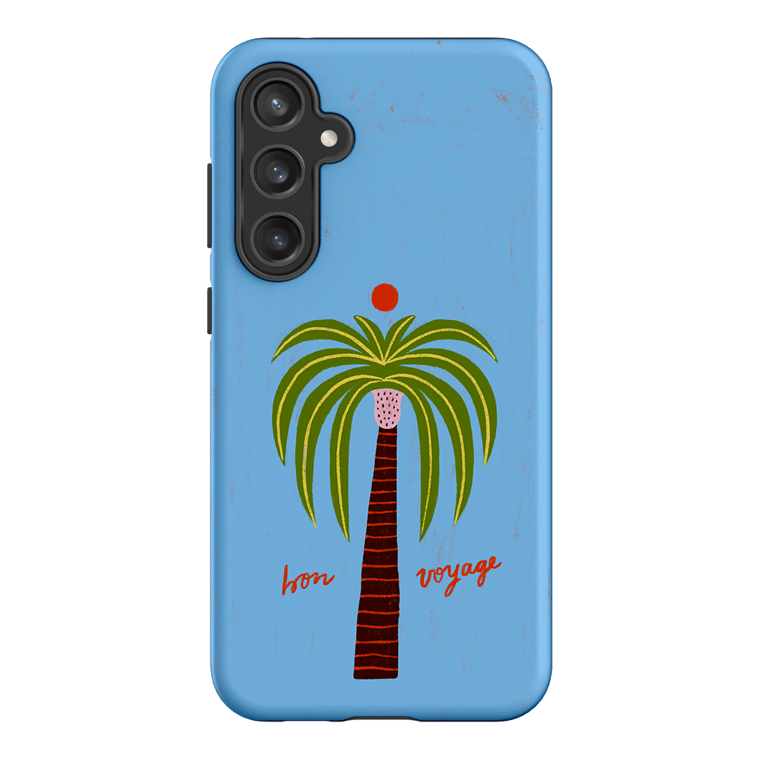Bon Voyage Blue Printed Phone Cases Samsung Galaxy S23 FE / Armoured by Marie Fauritte - The Dairy