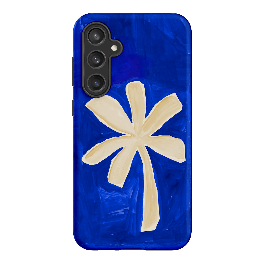 Bleu Palm Printed Phone Cases Samsung Galaxy S23 FE / Armoured by Charlie Taylor - The Dairy