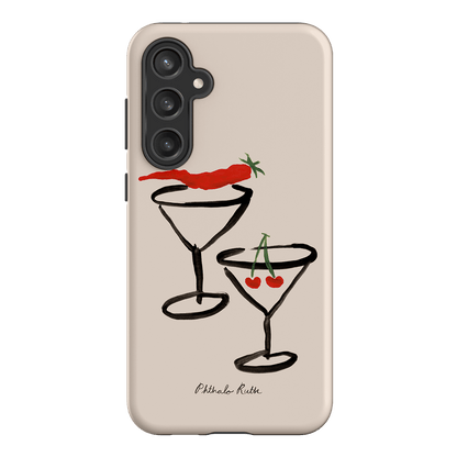 Chili Cherry Printed Phone Cases Samsung Galaxy S23 FE / Armoured by Phthalo Ruth - The Dairy