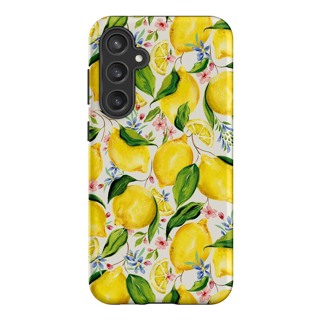 Citrus Lemon Printed Phone Cases Samsung Galaxy S23 FE / Armoured by Ellie Mae - The Dairy
