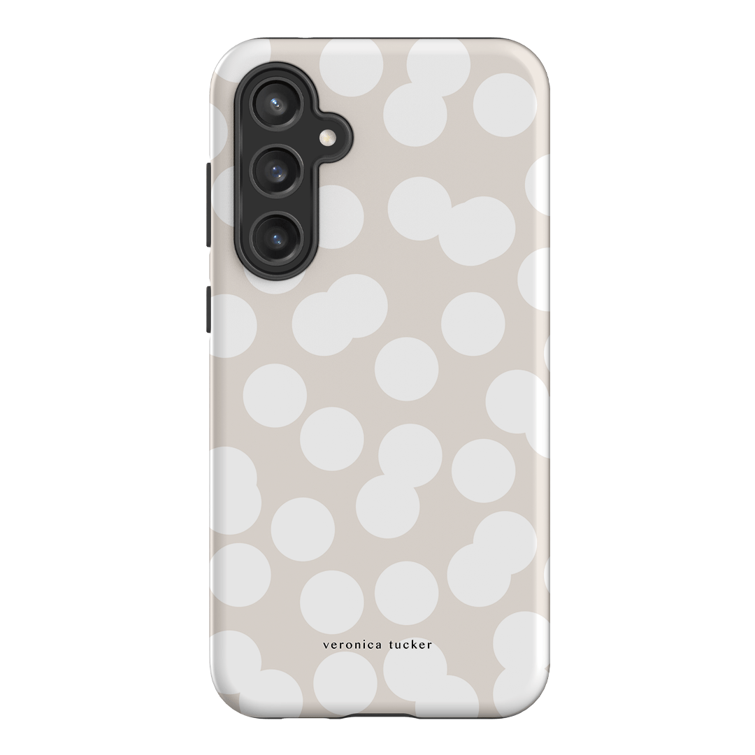 Confetti White Printed Phone Cases Samsung Galaxy S23 FE / Armoured by Veronica Tucker - The Dairy
