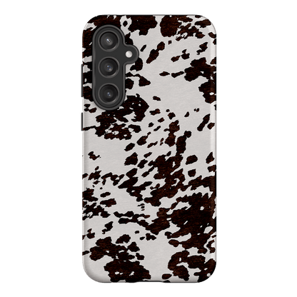 Cowhide Charm Printed Phone Cases Samsung Galaxy S23 FE / Armoured by The Dairy - The Dairy