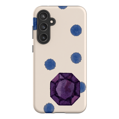 February Amethyst Printed Phone Cases Samsung Galaxy S23 FE / Armoured by Joiana - The Dairy