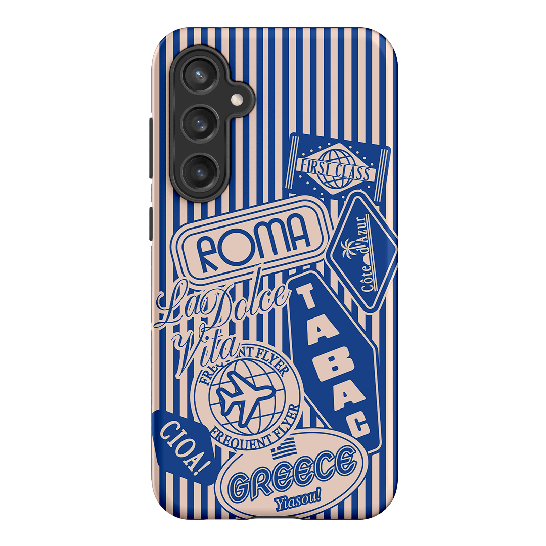 Frequent Flyer Printed Phone Cases Samsung Galaxy S23 FE / Armoured by The Dairy - The Dairy