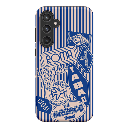 Frequent Flyer Printed Phone Cases Samsung Galaxy S23 FE / Armoured by The Dairy - The Dairy