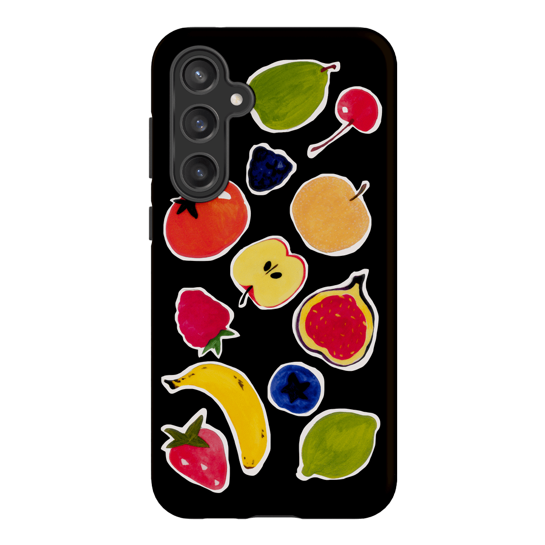 Fruit Stickers Printed Phone Cases Samsung Galaxy S23 FE / Armoured by Studio Bon - The Dairy