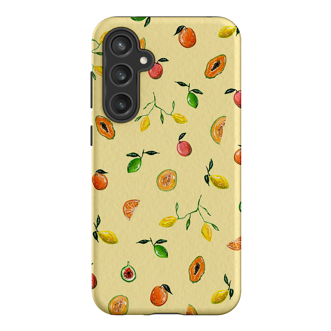 Golden Fruit Printed Phone Cases Samsung Galaxy S23 FE / Armoured by BG. Studio - The Dairy