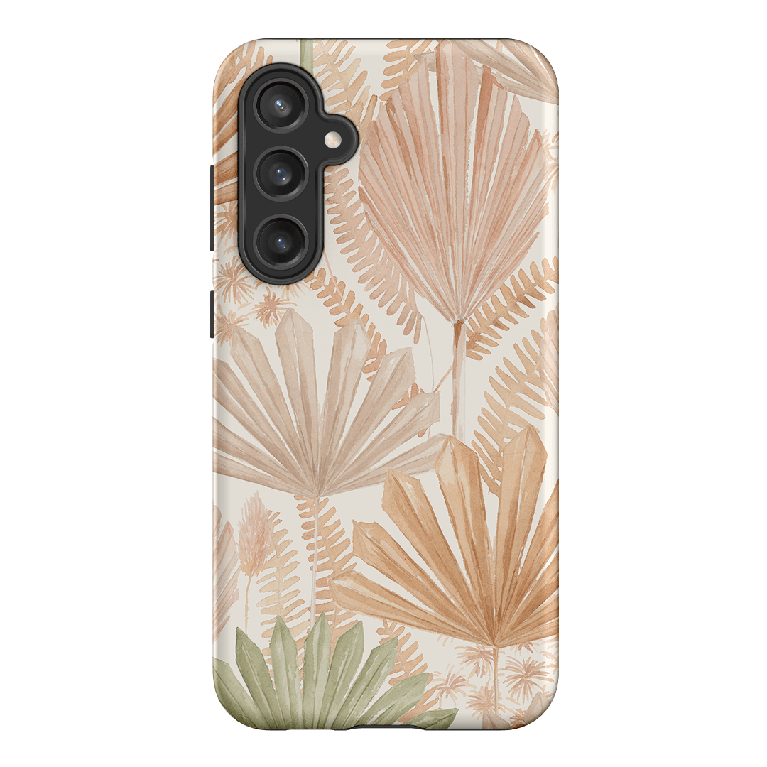 Golden Palm Printed Phone Cases Samsung Galaxy S23 FE / Armoured by Cass Deller - The Dairy