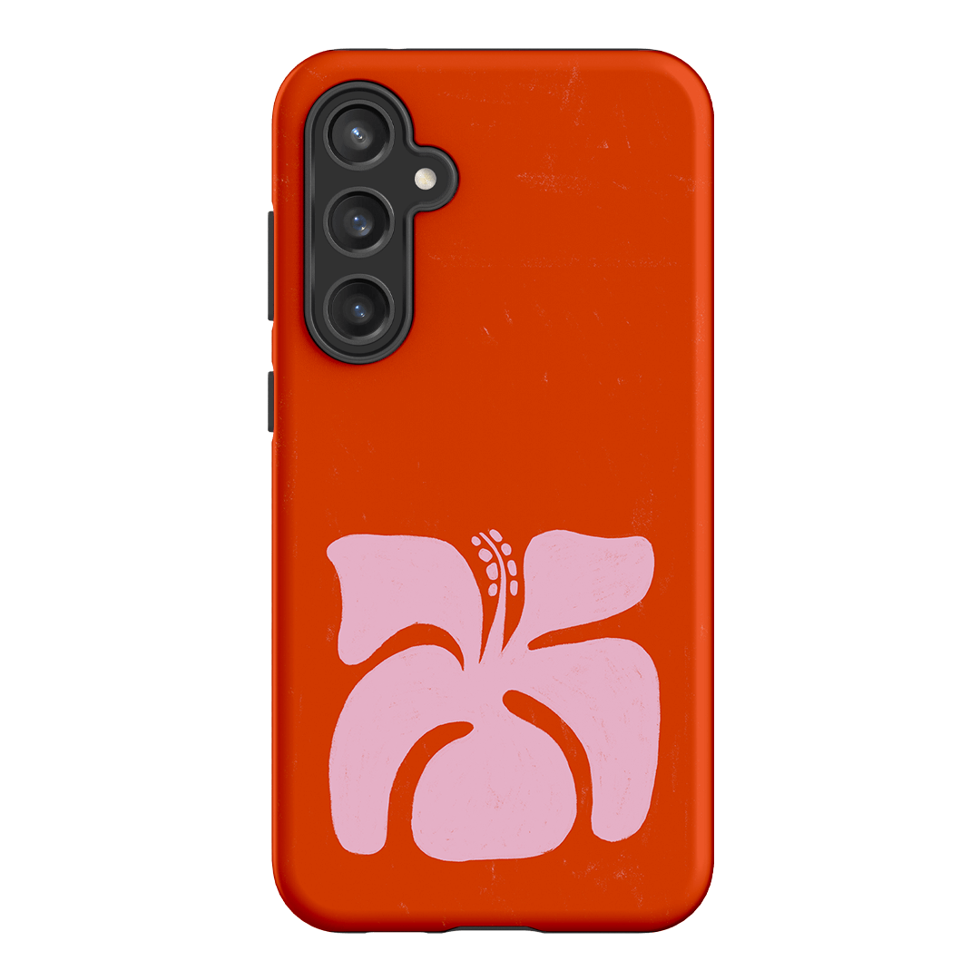Hibiscus Crush Printed Phone Cases Samsung Galaxy S23 FE / Armoured by Marie Fauritte - The Dairy